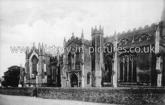 North Porch and Windows, Thaxted Church, Thaxted, Essex. c.1905